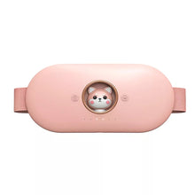 Load image into Gallery viewer, Cordless Massage Heating Pad Vibration Warm Waist Belt Smart Massager For Back Or Belly Period Pain Relief Device Gift For Women