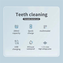 Load image into Gallery viewer, Oral Irrigator USB Rechargeable Dental Floss Portable Dental Water Flosser Irrigator Dental Teeth Cleaner 3 Modes