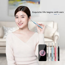 Load image into Gallery viewer, WiFi Visual Earpick Compact Ear Wax Removal Tool Clear View Ear Camera With LED Lights Ear Spoon Ear Wax Cleaning Tool Ear Care