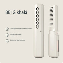 Load image into Gallery viewer, Cordless Compact Hair Straightening Brush Automatic Power Off Protection Portable A Smooth Comb Not Harmful To Hair Anti-scald