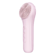 Load image into Gallery viewer, Electric Face Cleaner Sonic Silicond Facial Cleansing Brush Electric Ultrasonic Face Massager Mini Pore Deep Cleaning