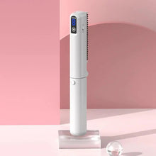 Load image into Gallery viewer, Portable Hair Styling Tool Hair Straightening Comb Portable Hot Brush Foldable Hair Straightener Comb with Fast for Travel