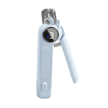 Load image into Gallery viewer, 2-in-1 Dog Cat Nail tool Ultra Quiet with Splash Guard Dog Cat Nail Trimmer LED Light Electric Pet Nail Clipper