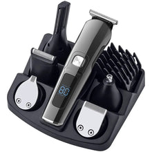 Load image into Gallery viewer, Hair Clippers for Men Grooming Kit Beard Trimmer 11 in 1 Professional USB Rechargeable Waterproof Electric Hair Clipper Kit
