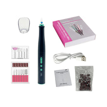 Load image into Gallery viewer, Electric Nail Sander Drill Manicure Machine Supplies for Professional Polisher Stylist Set Rechargable Wireless Portable Cordles