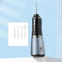 Load image into Gallery viewer, Smart Electric Oral Irrigator Rechargeable Professional Dental Cleaner Cordless with 4 Nozzles Tooth Scaler Travel