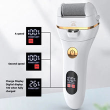 Load image into Gallery viewer, Rechargeable Electric Foot File Callus Remover Machine Pedicure Device Foot Care Tool Feet For Heels Remove DeadSkin LED Display