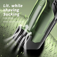 Load image into Gallery viewer, Vacuum Beard Trimmer for Men Mustache Trimmer with 20 Length and Styles Adjustable Built-in Vacuum Trimmer for Mustache