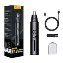 Load image into Gallery viewer, Nose Hair Trimmer USB Charging New High Quality Electric Portable Men Mini Nose Hair Remover Safe Face Hair Cleaning Tool