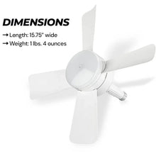Load image into Gallery viewer, Ceiling Fan Led Light Socket Fan With Smart Remote Control 1000Lm 5000K Bulb Retractive Fan Lamp For Bedroom Living Room