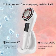 Load image into Gallery viewer, EMS Facial Massager Hot Cold Face Lifting Machine LED Photon Therapy Clean Beauty Device Wrinkle Removal Anti Aging Skin Care