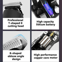 Load image into Gallery viewer, 6 IN 1 Rechargeable Electric Nose Hair Clipper Multifunctional Men Hair Trimmer Professional Electric Shaver Beard Razor