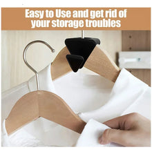 Load image into Gallery viewer, Clothes Hanger Connector Hooks Triangles Closet Extender Hangers Heavy Duty Space Saving Cascading Clothes Organizer