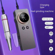 Load image into Gallery viewer, Portable Usb Rechargeable 35000RPM Nail Polishers Rechargeable Nail File Nail Accessories Professional Tools for Nail Art