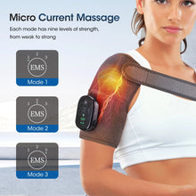 Load image into Gallery viewer, Eletric Heating Knee Massage Micro-current Vibrator Knee Pad Joint for Pain Relief Shoulder Elbow Leg Arthritis