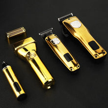 Load image into Gallery viewer, Professional Hair Clipper Set for Barber Men's Oil Head Carving Electric Push Shear Electric Shaver Nose Hair Trimmer