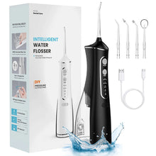 Load image into Gallery viewer, Oral Irrigator Tooth Scaler 4-speed Adjustment Water Flosser Portable Dental Water Jet IPX7 Waterproof Teeth Cleaner