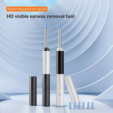 Load image into Gallery viewer, Wireless Otoscope 3.5mm Ultra-Thin WiFi Ear Scope Camera with Earwax Removal Tool Ear Cleaner with Gyroscope For IOS Android