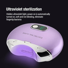 Load image into Gallery viewer, Electric Nail Clipper With Low Noise Intelligent Nail Drill Nail Cutter For Children and Adult Portable Finger Toe Scissors