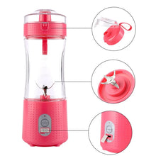 Load image into Gallery viewer, 380ML Portable Blender For Smoothies Juices And Shakes 4000Mah Mini Blender For Home&Travel