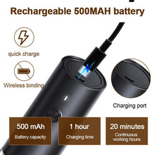 Load image into Gallery viewer, Electric Automatic Salt and Pepper Grinder USB Rechargeable Adjustable Coarseness Refillable Mill Kitchen Tools For BBQ Cooking