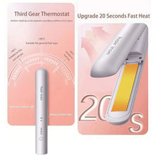 Load image into Gallery viewer, Mini Hair Straightener Flat Iron Ceramic Curling Short Hair Portable Dual-Use Curler Hair Styling Care Beauty Tools Accessories