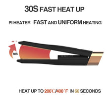 Load image into Gallery viewer, 5000mAh Cordless Flat Iron Floating Plate USB Mini 2 IN 1 Hair Straightener with Charging Portable Wireless Curler Styling Tools