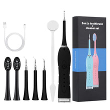 Load image into Gallery viewer, 7 in 1 Sonic Electric Dental Calculus Scaler USB Charger Toothbrush Portable Tartar Remover Teeth Whitening Stone Stains Cleaner