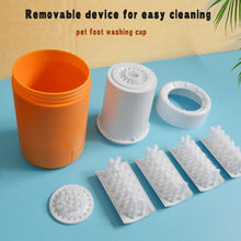 Load image into Gallery viewer, Portable Pet Paw Cleaning Cup Semi-Automatic Cleaning And Grooming Dog And Cat Foot Washing Cup Outdoor Dog Paw Foot Washing Cup