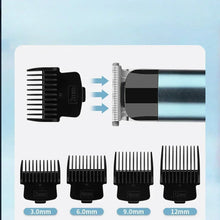 Load image into Gallery viewer, Men's Electric Hair Clipper LCD Digital Display Salon Engraved Home Electric Clipper