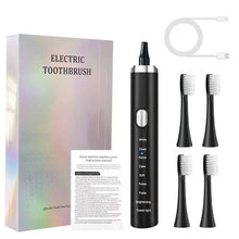Load image into Gallery viewer, 8 Speed 4 Brush Head Sonic Electric Toothbrush USB Smart Adult Soft Hair Waterproof Teeth Cleaning Set