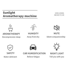 Load image into Gallery viewer, Car Oil Diffusers Car Diffuser Car Air Freshener Car Scent Diffuser Mini Humidifier USB Rechargeable Automotive Air Fresheners