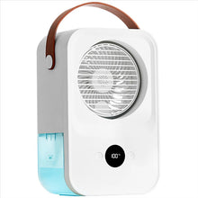 Load image into Gallery viewer, Evaporative Air Conditioner Portable Air Cooler Powerful 4-Speed Quiet 650 ML Water Tank,Display Desktop Cooling Fan