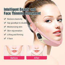 Load image into Gallery viewer, Smart V-face Face-lifting Massager Vibrating Slimming Intelligent Beauty Tools Heated Firming Skin Eliminate