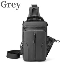 Load image into Gallery viewer, Fashion Men's Chest Bag Shoulder Backpack Waterproof Sling Cross Body Satchel Travel Bags with USB Charging Port Gifts