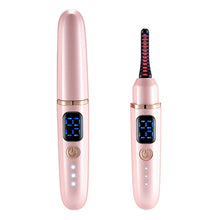 Load image into Gallery viewer, Heated Electric Eyelash Curler, Portable with Power Display for Long-Lasting Curl & Quick Styling
