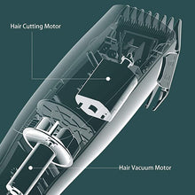 Load image into Gallery viewer, Professional Smart Vacuum Baby Hair Clipper Electric Rechargeable Trimmer Machine Waterproof Haircut Low Noise Barber Razor