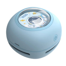Load image into Gallery viewer, Mini Desktop Vacuum Cleaner Portable Student Use Eraser Paper Pencil Shavings Keyboard Grey Electric Power Vacuum