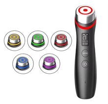 Load image into Gallery viewer, Booster Pro Led Facial Light 5 Colors Eye Beauty Wand Red Light Eye Massager for Skincare & Blue Rejuvenation Tool