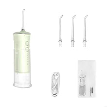 Load image into Gallery viewer, USB Rechargeable Water Flosser Portable Dental Water Jet 200ML IPX7 Waterproof Teeth Cleaner with 3 Jet Tip DIY Modes