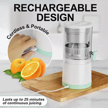 Load image into Gallery viewer, Portable Electric Juicer USB Charging Orange Lemon Fruit Blender Mini Household Juice Squeezer Mixer Citrus Juicer Fruit Juicer