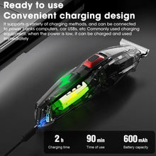 Load image into Gallery viewer, Professional Hair Clipper Wireless Hair Trimmer Hair Cutting Machine Electric Zero Cutting Machine Trimmer for Men