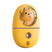 Load image into Gallery viewer, Cartoon 35ML Mini Facial Humidifier Face Nano Mist Sprayer Make Up Skin Moisturizing Hydration Nebulizer Face Steamer USB