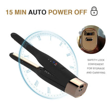 Load image into Gallery viewer, 5000mAh Cordless Flat Iron Floating Plate USB Mini 2 IN 1 Hair Straightener with Charging Portable Wireless Curler Styling Tools