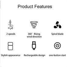Load image into Gallery viewer, Mini Portable Vacuum Cleaner Desktop Cleaning Desk Vacuum Clean Up Dust Table Sweeper Creative Handheld For Office