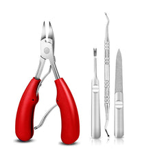Load image into Gallery viewer, Toe Nail Clippers Nail Correction Thick Nails Ingrown Toenails Nippers Cutters Dead Skin Dirt Remover Pedicure Care Tool
