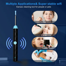 Load image into Gallery viewer, Wireless Smart Visual Ear Cleaner Otoscope WiFi Luminous Earpick Ear Wax Removal Tool With Camera Ear Endoscope Ear Wax Remover
