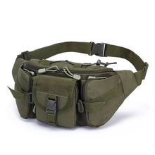 Load image into Gallery viewer, Men Tactical Waist Bag Nylon Fanny Pack Military Travel Hip Belt Bum Sports Bag Outdoor Cycling Travel Hiking Waistpack Pouch