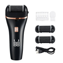 Load image into Gallery viewer, Electric Foot File Grinder Dead Dry Skin Callus Remover Washable Feet Pedicure Tool Foot Care Tools for Hard Cracked Clean