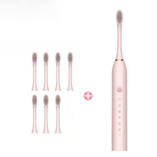 Load image into Gallery viewer, Ultrasonic Sonic Electric Toothbrush USB Charging Electronic Teeth Brush Adult Tooth Whitening 6 Mode IPX7 Waterproof Travel Box